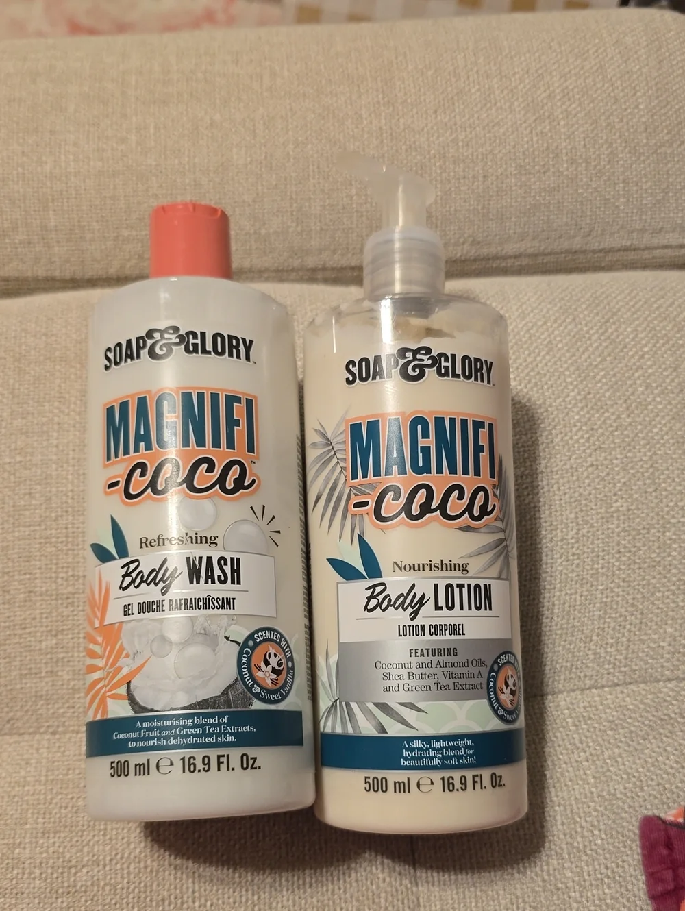 Soap And Glory Body Wash And Lotion